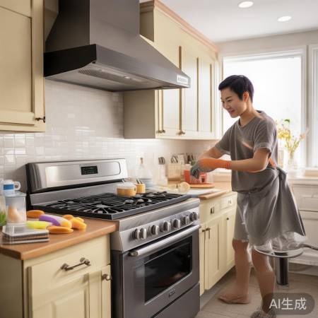 油烟机清洗拖排大法：三步搞定高效清洁