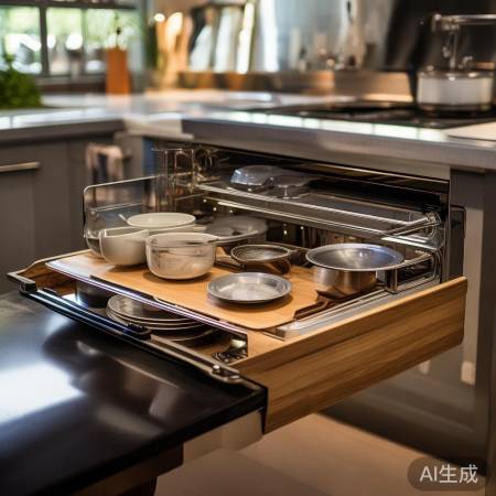 博净集成灶客服热线中心梳理㊤集成灶碗筷收纳置物架：厨房收纳新选择