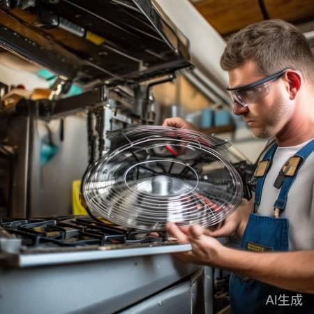 万和油烟机维修网点服务分解『老式油烟机风扇拆卸步骤详解』