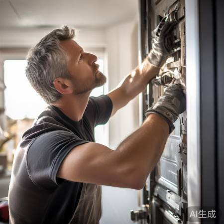 神将锁防盗门全国服务线解读&包头专业防盗门师傅，守护您家的安全之门