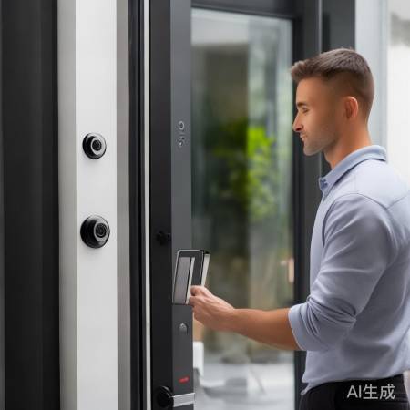 OLOEY指纹锁电话热线解释↑斑点指纹锁猫猫眼：守护家门的智能选择