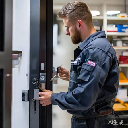 家得适指纹锁24H急修服务分解—指纹锁电量不足黄色灯闪烁怎么办？快速解决方法大揭秘