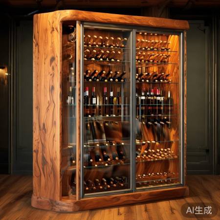 丹麦进口红酒柜客服全天候服务中心教大家あ奢华家居新宠:整墙红酒柜,打造高端客厅风采
